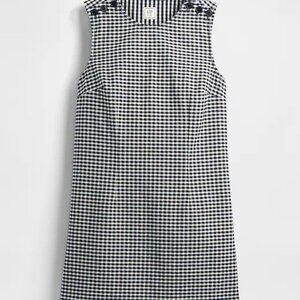 Gap × DÔEN Gingham Denim Mini Dress NWT
